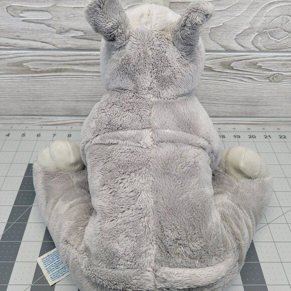 RARE Build A Bear Plush Rhino Rhinoceros St Louis Zoo Animal BAB Vintage - Picture 6 of 12